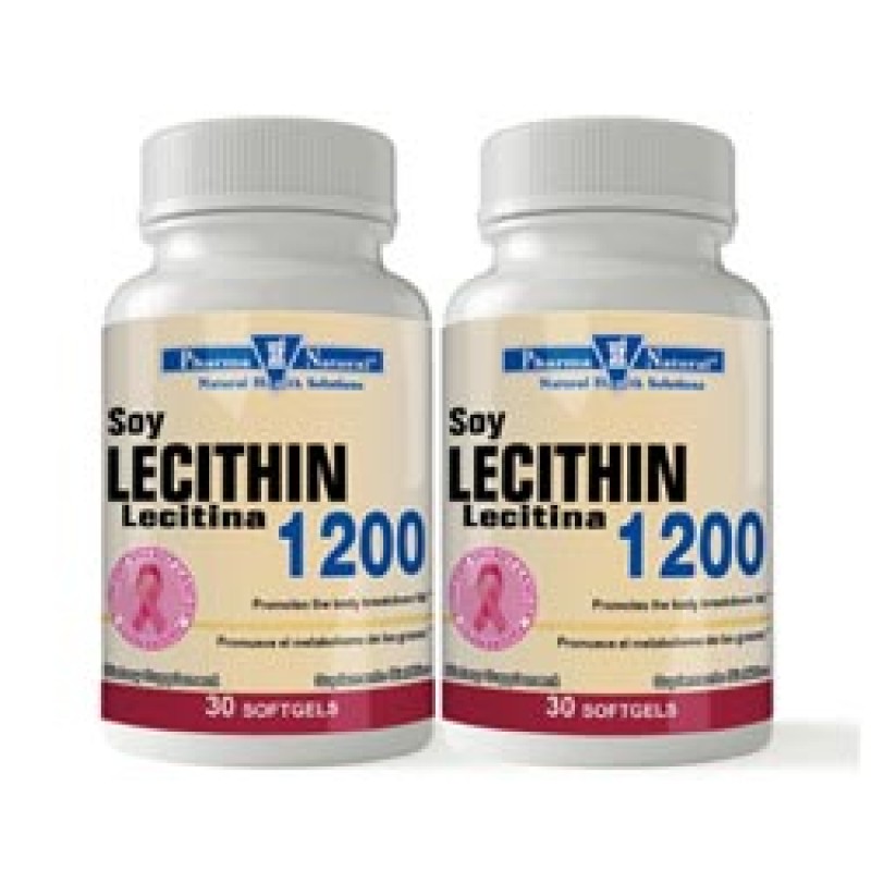 Soy Lecithin 1,200 mg, 2 x (30 Softgels)