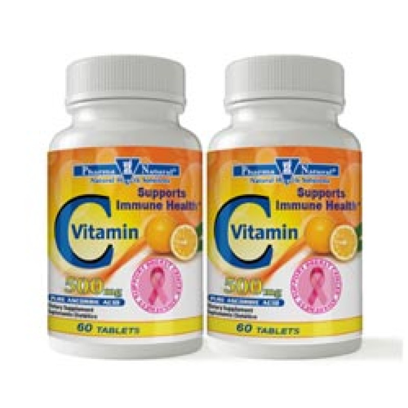 Vitamin C 500 mg by PN – 60 tablets