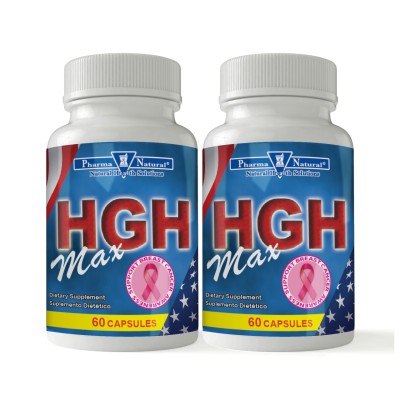 HGH Max, 2 x (60 Capsules)