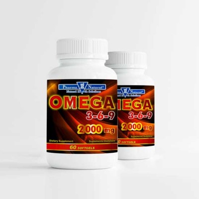 Omega-3-6-9 2,000 mg, 2 x (60 Softgels)