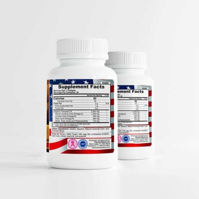 Omega-3-6-9 2,000 mg, 2 x (60 Softgels)