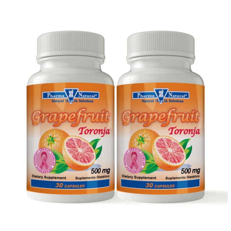 Grapefruit 500 mg, 2 x (30 Capsules)