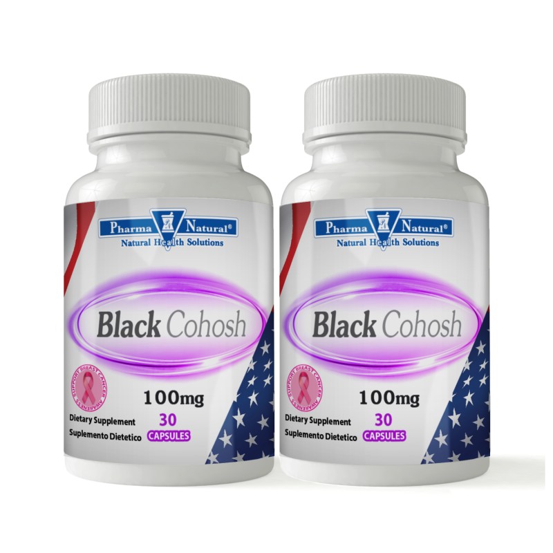 Black Cohosh, 2 x (30 Capsules)