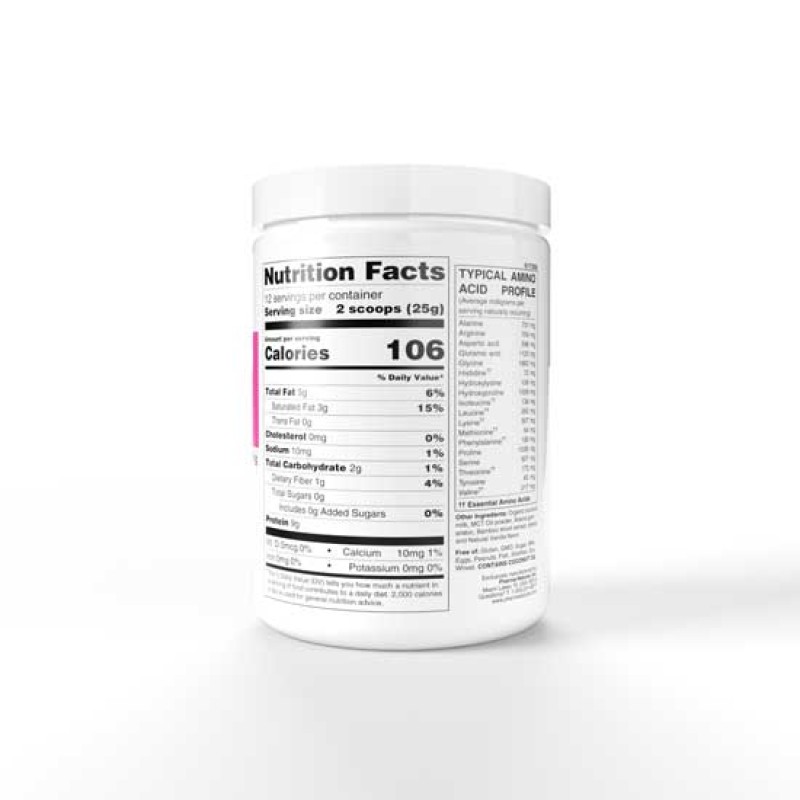 KETO CREAMER Hair Skin Nail & Joints Support Vanilla Flavored 300g/10 oz