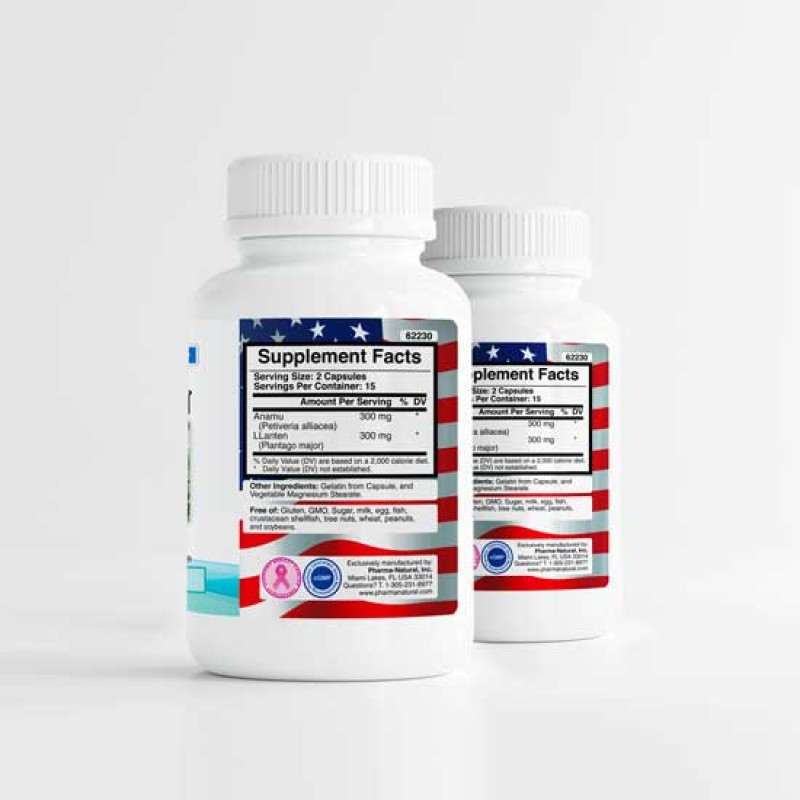 Anamu & Llanten, 2 x (30 Capsules)