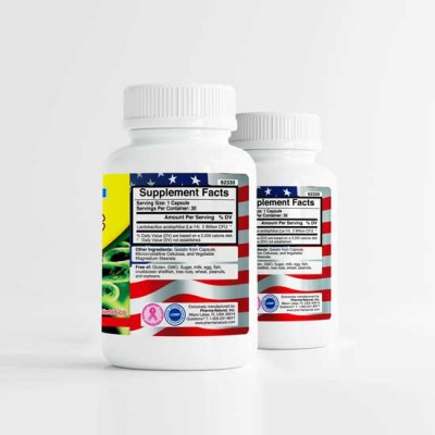 Probiotics 2 Billion CFU -Lactobacillus Acidophilus, 2 (30 caps)