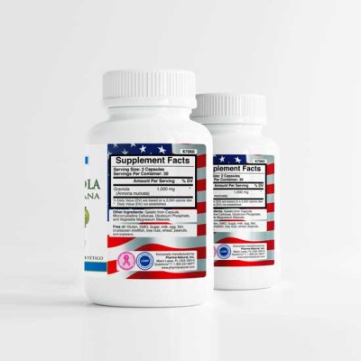 Graviola – Guanabana, 2 x (60 Capsules)