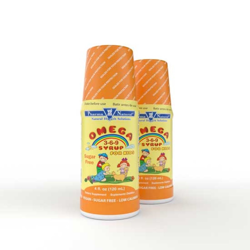 Omega for Kids Liquid, 2 x 4 oz (120 mL)