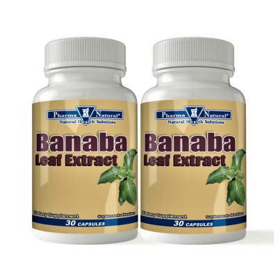 Banaba Leaf, 2 x (30 Capsules)