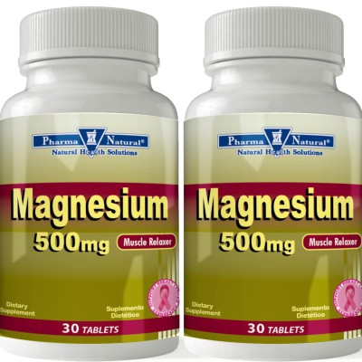 Magnesium 500 mg, 2 x (30 Tablets)
